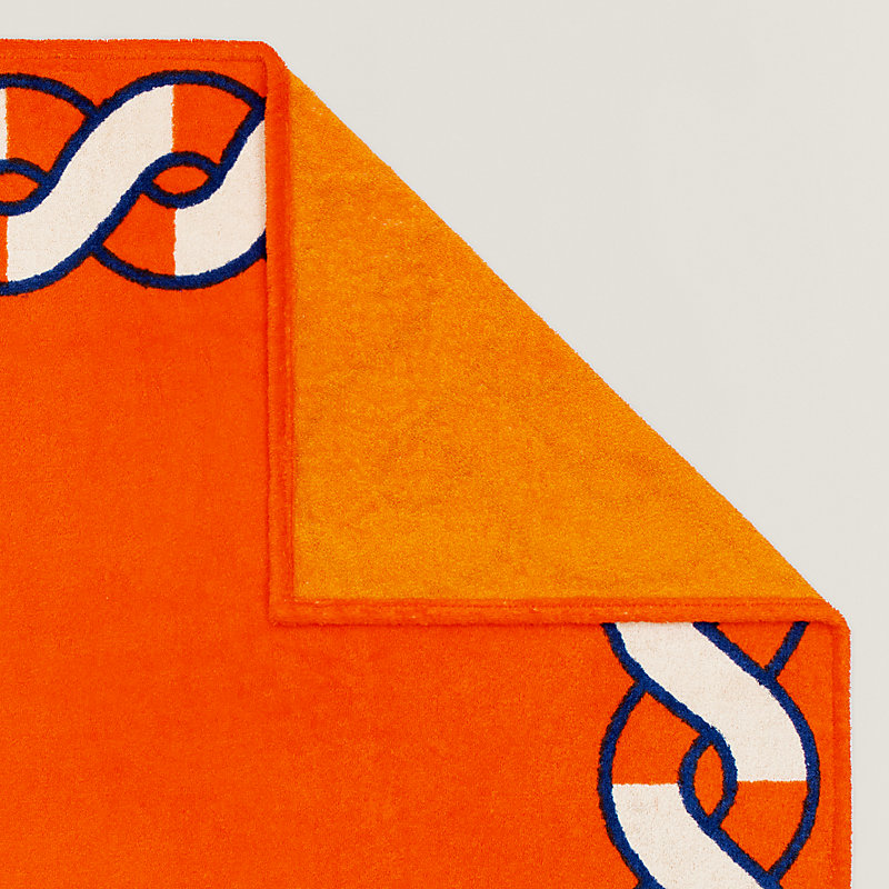 Torsade Marine beach towel | Hermès USA